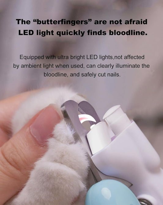 LED Light Pet Nail Clipper/Grinder