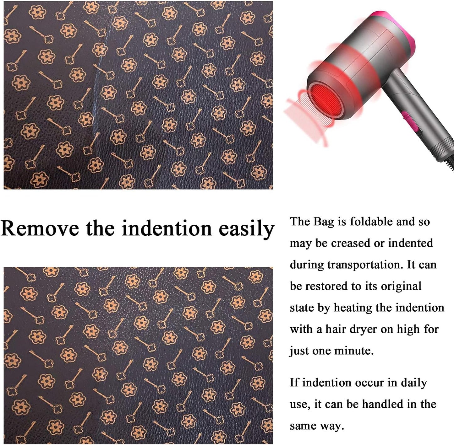 Luxury Pet Carrier Bag, Waterproof Premium PU Leather Carrying Handbag for Outdoor Travel Walking and Hiking